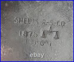 Vintage Sheets R. S. Co. Silver Plate Set 4 Piece-Coffee, Tea, Creamer & Sugar