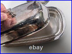 Vintage Silver Plate Lot of 5 Pieces Bowls and Dishes Vintage Silver Plate Lot of 5 Pieces Bowls and Dishes
