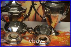 Vintage Silver Plate Tea /Coffee 4 Piece Sets EPNS Hallmarked Reed Barton