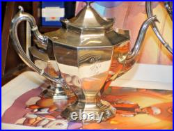 Vintage Silver Plate Tea /Coffee 4 Piece Sets EPNS Hallmarked Reed Barton