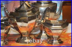 Vintage Silver Plate Tea /Coffee 4 Piece Sets EPNS Hallmarked Reed Barton