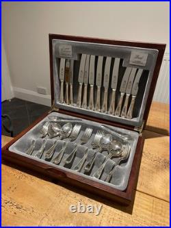 Vintage Silver Plated 42-Piece Cutlery Set