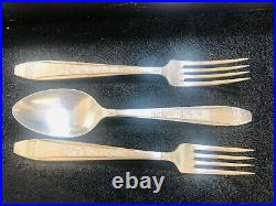 Vintage Silver Plated Cutlery Set Of 60 Pieces 12 Setting
