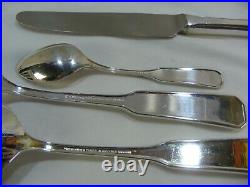 Vintage Silver Plated Cutlery Set Viners 86 Pieces Grecian 8 Places Canteen