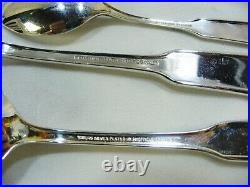 Vintage Silver Plated Cutlery Set Viners 86 Pieces Grecian 8 Places Canteen