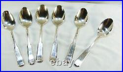 Vintage Silver Plated Cutlery Set Viners 86 Pieces Grecian 8 Places Canteen