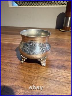 Vintage Silver Plated Tea Set EPNS 5 Piece Tray Teapot Sugar Creamer