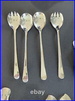 Vintage Sterling Silver Serving Pieces 12 Pieces Some Plated See Photos