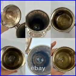 Vintage Towle Silver Plate 6-Piece Tea Set