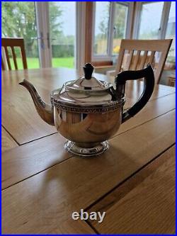 Vintage Viners Alpha Silver Plated Tea Set 4 Pieces