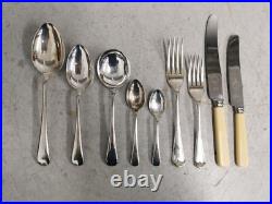Vintage Viners Ltd Sheffield EPNS Electro Plate 53 Piece Canteen of Cutlery