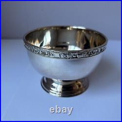 Vintage Viners, Sheffield Silver Plated 4 Piece Tea/Coffee Set & Oval Tray