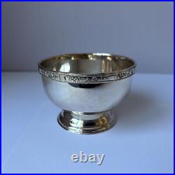 Vintage Viners, Sheffield Silver Plated 4 Piece Tea/Coffee Set & Oval Tray
