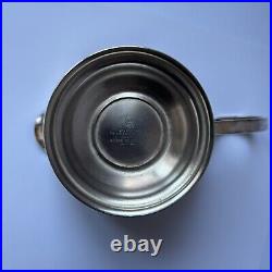Vintage Viners, Sheffield Silver Plated 4 Piece Tea/Coffee Set & Oval Tray
