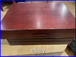 Vintage Viners Silver Plate Dubarry Canteen Cutlery 44 Piece Set