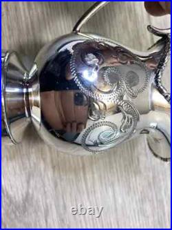 Vintage Viners Silver Plated 4 Pieces Coffee/ Tea Set Heavy Quality