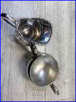 Vintage Viners Silver Plated 4 Pieces Coffee/ Tea Set Heavy Quality