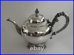 Vintage'WM. A. Rogers', 4 Piece Silver Plated Tea Set