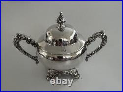 Vintage'WM. A. Rogers', 4 Piece Silver Plated Tea Set