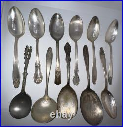 Vintage WM Rogers International Silver / Silverplate Flatware Lot 125 pieces