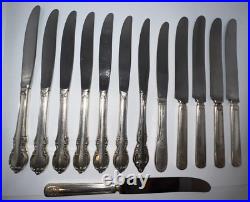 Vintage WM Rogers International Silver / Silverplate Flatware Lot 125 pieces