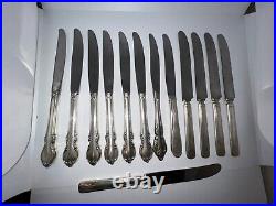 Vintage WM Rogers International Silver / Silverplate Flatware Lot 125 pieces