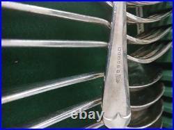 Vintage Walker & Hall 38 Piece Cutlery Set