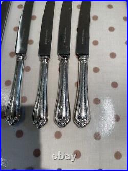 Vintage Walker & Hall Canteen Silver Plated Cutlery Sheffield 60 Piece's Cased