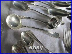 Vintage Walker & Hall EPNS 54 piece Cutlery Set