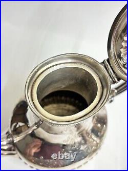 Vintage Walker & Hall Silver Plate 4-Piece Tea Set 3053