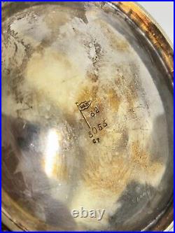Vintage Walker & Hall Silver Plate 4-Piece Tea Set 3053