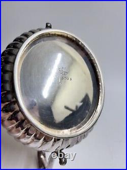 Vintage Walker & Hall Silver Plate 4-Piece Tea Set 3053