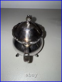 Vintage Wilcox Joanne International Silver Plate Coffee and Tea Set 3 Piece Set