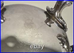 Vintage Wilcox Joanne International Silver Plate Coffee and Tea Set 3 Piece Set