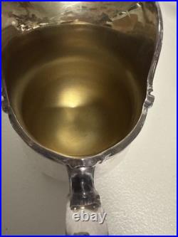 Vintage Wilcox Joanne International Silver Plate Coffee and Tea Set 3 Piece Set