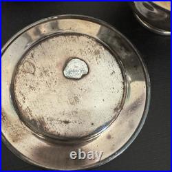 Vintage Wilcox Silver Plate Tea Set with Tray + Bonus Pieces Military Inscribed