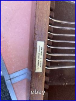 Vintage silver plated Mappin & Webb rattail 38 piece cutlery canteen oak box Vintage silver plated Mappin & Webb rattail 38 piece cutlery canteen oak box