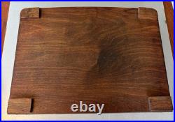 Vintage silver plated Mappin & Webb rattail 48 piece cutlery canteen oak box