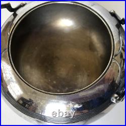Vtg Art Deco 1920-30s Meriden Britannia 980 Silver Plate 4 Piece Tea Coffee Set