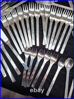 Vuillermet Cutlery 85 Piece Heavy Silver Plate Stamped