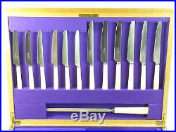 WALKER & HALL Cutlery PRIDE Pattern 47 Piece Canteen for 6
