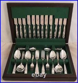 WESTMINSTER Design ELKINGTON Silver Service 56 Piece Canteen of Cutlery
