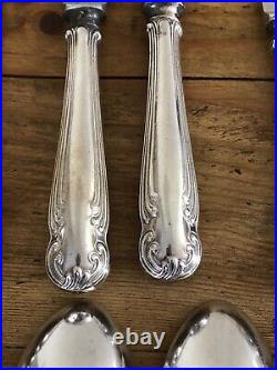 WHITE STAR LINE Mappin & Webb Canteen Of Cutlery 51 Piece Silver Plated