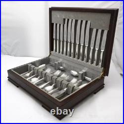 WINDSOR Pattern Thomas Turner & Co Silver Service 50 Piece Canteen of Cutlery
