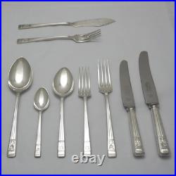WINDSOR Pattern Thomas Turner & Co Silver Service 50 Piece Canteen of Cutlery