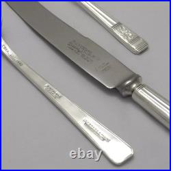 WINDSOR Pattern Thomas Turner & Co Silver Service 50 Piece Canteen of Cutlery