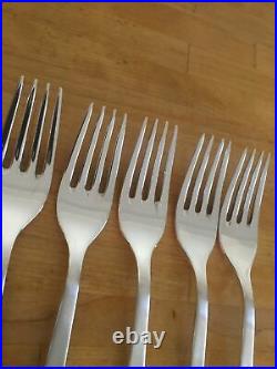 WMF 3600 Wagenfeld Cutlery 5 People 25 Pieces 90er Silver Plated Matte