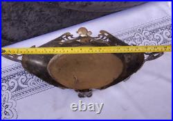 WMF Art Nouveau Centrepiece Planter C 1906 Silver Plate Maiden 46 x 21 cm