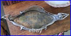 WMF Art Nouveau Jardiniere Centre Piece Silver Plated Circa 1900 full WMF marks