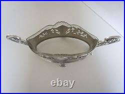 WMF Art Nouveau Jardiniere, Centre Piece, Silver Plated, Glass Liner, Circa 1900